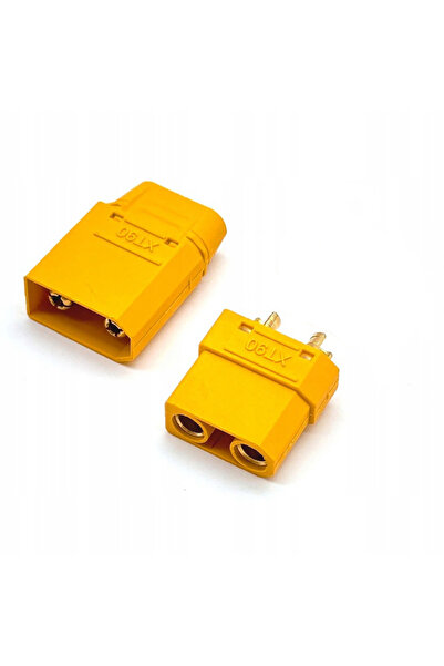 Rosfix Set Conectori XT90 40A | Mufă Tată + Mamă | Contacte Placate cu Aur