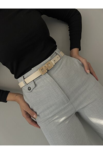 LİA KEMER ΓΥΝΑΙΚΕΙΑ ΖΩΝΗ ΜΕ ΧΡΥΣΗ ΠΛΑΚΑΚΙΑ ΚΑΙ ΑΞΕΣΟΥΑΡ ΤΥΠΟΥ KARE BURGU, ΖΩΝΗ ΚΑΘΗΜΕΡΙΝΗ, ΖΩΝΗ ΜΠΟΥΦΑΝ, ΖΩΝΗ ΠΑΝΤΕΛΟΝΙ