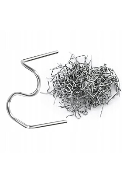 Rosfix Set Capse Plastic Formă S 0,6mm | 100 Bucăți | Fixare Precisă Durabilă