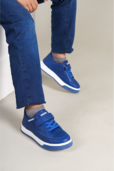 Zerenyus David Velcro Orthopedic Seasonal Children's Sports Shoes Blue