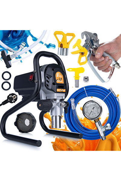 Rosfix Agregat Vopsire EcoFlow 1200 – 1,7L/Min, 1200W | Presiune 2000 PSI