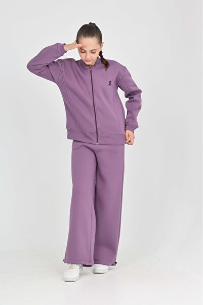 Toontoy Κοριτσίστικο κοστούμι φόρμας με κέντημα με αστέρια