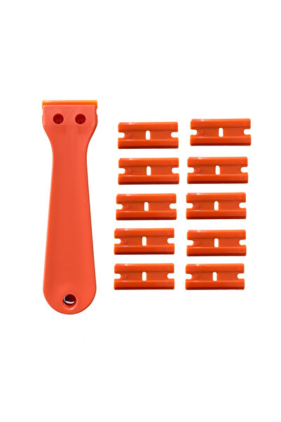 Oto Aksesuarcım Aparat de răzuit cu vârf din plastic cu 10 bucăți de vârfuri ...