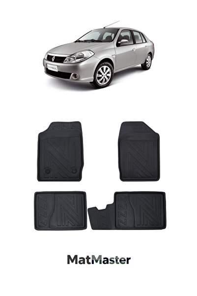 MatMaster Renault Symbol 2011 Model 5D Ekstra Havuzlu Paspas