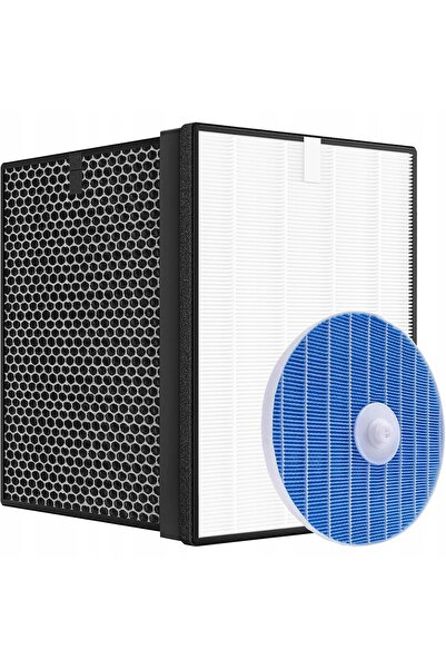 Rosfix Set Filtre HEPA13 + Carbon + Umidificare | Compatibil cu Philips AC2729
