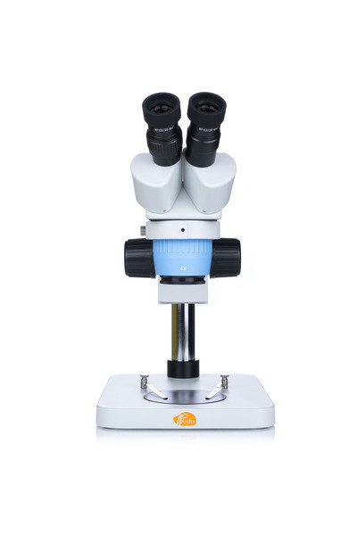 Rosfix Vela S Blue Stereo Microscope MSVSB-B-PS1 | Zoom 20/40x, 360° Head