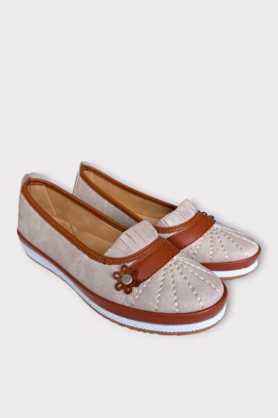 Liger Γυναικεία Ορθοπεδικά Παπούτσια Μπαλαρίνας Ελαφριά Αντιολισθητική Σόλα ΜΠΕΖ