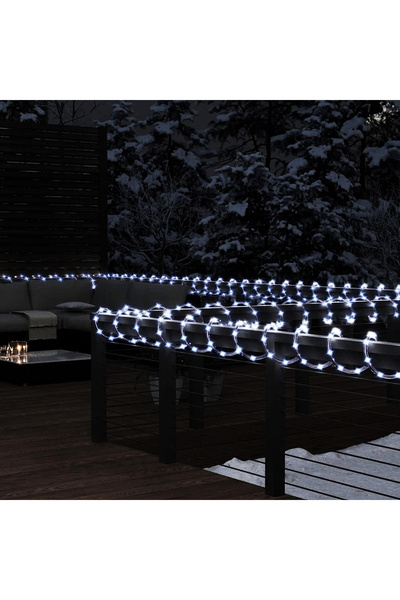 Wertcraft Furtun luminos cu Led Alb rece 10 m + controler