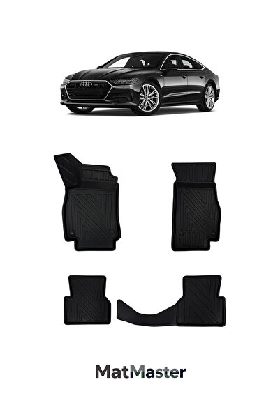 MatMaster Audi A7 2022 Model 5D Ekstra Havuzlu Paspas
