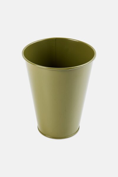 Muy Mucho Metal Pot, Olive
