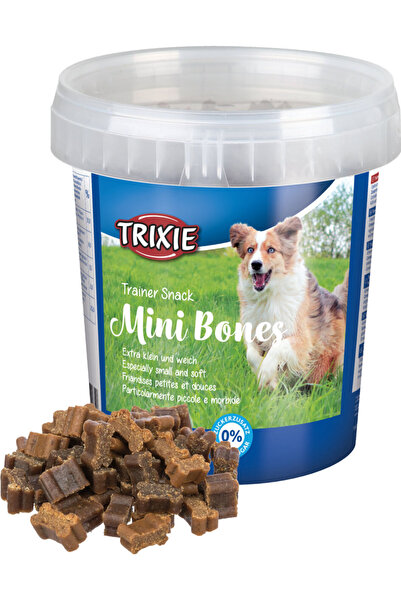 Trixie Recompense Pentru Caini, Trainer, Mini Oase Cu Vita/Miel/Pasare, 500 g, 31523