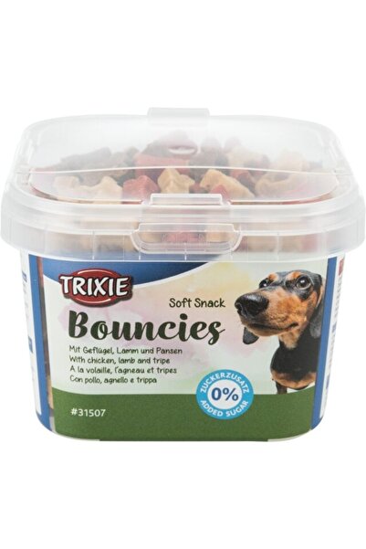 Trixie Recompense Pentru Caini, Soft Snack, Oscioare Cu Pui/Miel/Burta, 140 g, 31507