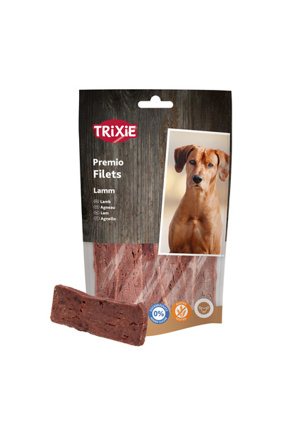 Trixie Recompense Pentru Caini, Fasii cu Miel, 80 g, 31858