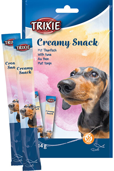 Trixie Recompense Pentru Caini, Creamy Snacks Cu Ton Si Pui, 5 x 14 g, 31901