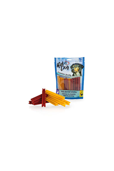 KIDDOG Recompense Pentru Caini, Mix Dental, Pui & Propolis si Miel & Patrunjel, 250g, A04840