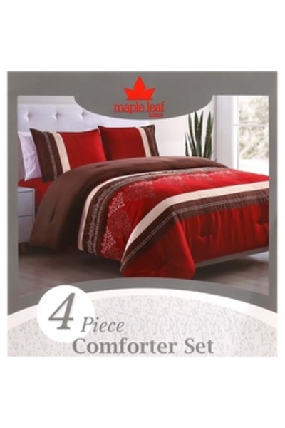 MAPLE LEAF ComforterSet-4s King