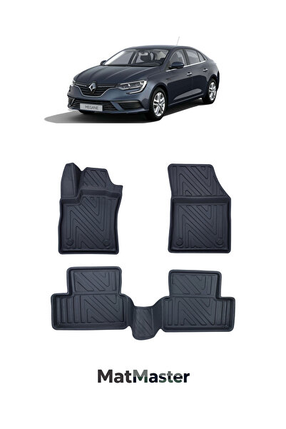 MatMaster Renault Megane 4 2026 Model 5D Ekstra Havuzlu Paspas