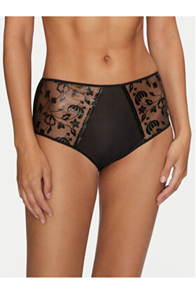 Chantelle Γυναικεία Κλασικά Σλιπ με Ψηλή Μέση C22CC5 Μαύρο