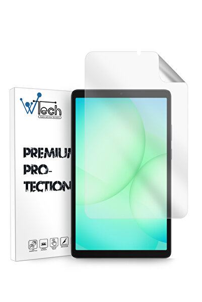 Wtech سامسونج جالكسي تاب A11 4G 2025 (8.7 بوصة) غلاف هيدروجيل فاخر رفيع ومرن - شفاف