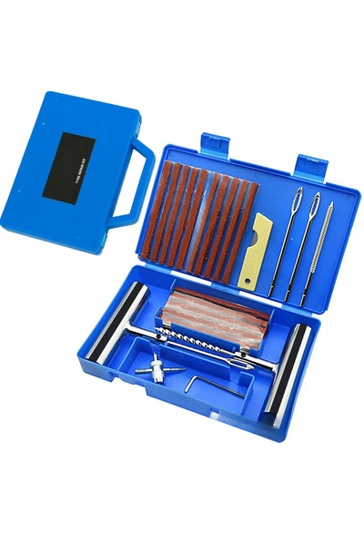 Rosfix Set Reparație Anvelope 33 Piese | Pentru Anvelope Fără Cameră Auto Moto