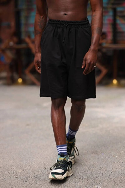 GökTR Men's Two Thread Pocket Shorts - Black