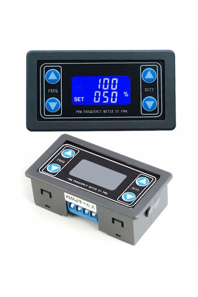 Rosfix Generator PWM XY-PWM LCD | 1Hz–150kHz, 3.3–20V, UART, Panou