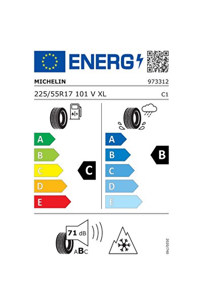 Michelin 225/55 R17 101V Xl Alpin 7 Oto Kış Lastiği (Üretim Yılı:2025)