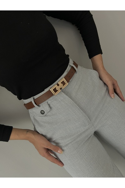 LİA KEMER ΓΥΝΑΙΚΕΙΑ ΖΩΝΗ ΜΕ ΧΡΥΣΗ ΠΛΑΚΑΚΙΑ ΚΑΙ ΑΞΕΣΟΥΑΡ ΤΥΠΟΥ KARE BURGU, ΖΩΝΗ ΚΑΘΗΜΕΡΙΝΗ, ΖΩΝΗ ΜΠΟΥΦΑΝ, ΖΩΝΗ ΠΑΝΤΕΛΟΝΙ