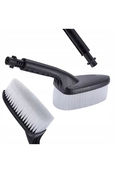 Rosfix Perie Spălare Manuală cu Peri Moi | Compatibil cu Kärcher K2–K7