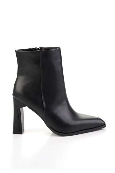 Bambi Siyah Kadın Bot & Bootie K02565070109