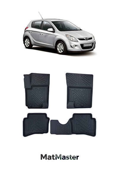 MatMaster Hyundai i20 2012 Model 5D Ekstra Havuzlu Paspas