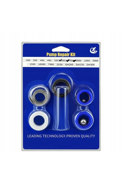 Rosfix Set Reparație Pompă | Compatibil cu Graco Ultra Max II 695/795, GMax 3900