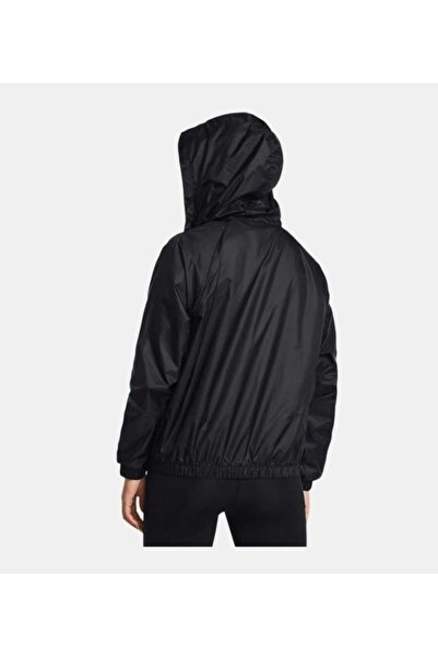 Under Armour Women's Black Sporty Windbreaker – Lightweight and Stylish Windbreaker