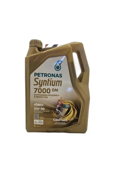Petronas Syntium 7000 DM 0W 30 5 L. İleri Tam Sentetik Motor Yağı Mercedes Re...