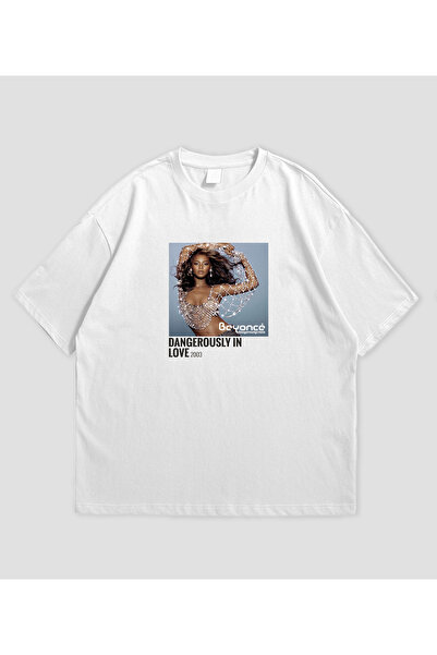 SVART WEAR تي شيرت كبير الحجم للجنسين من ألبوم بيونسي