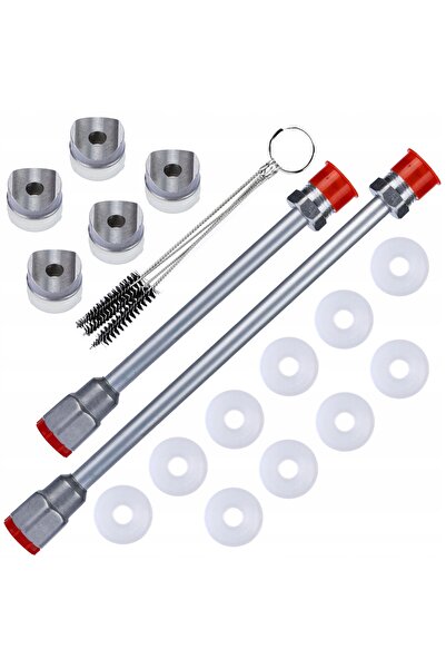 Rosfix Set Lance Pistol Vopsit 30/50cm | 290 Bar, Filet 7/8", Accesorii Incluse