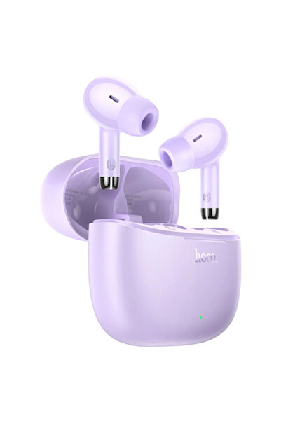 Hoco Ακουστικά Bluetooth TWS, Bluetooth 5.3, Φωνητικός Βοηθός, (EQ2), Μωβ