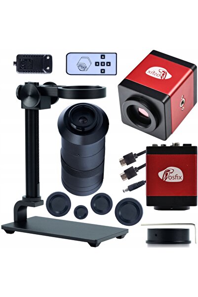 Rosfix Zenthril Microscope Camera Set KMDRP-HDMI-VGA + Platform + 100X Objective