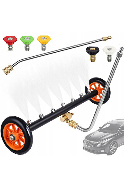 Rosfix Set Lănci și Duze 1/4" | 7 Duze + Lanca 34cm + Lanca Cu Roți 53cm