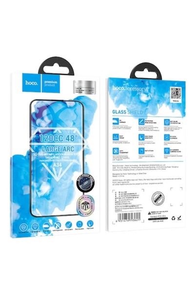 Hoco Folie de protecție transparentă pentru iPhone 15 Pro, sticlă, transparen...