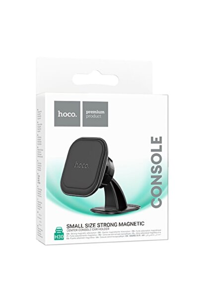 Hoco Suport Auto (H30), Magnetic, Bord de montaj, MultiAngle, MiniSize, Negru