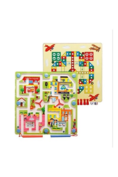 OEM Joc 2 în 1 labirint Magnetic Ikaro Toys