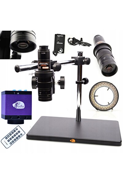 Rosfix Earth Pro MCEP Digital Microscope | 7–45x Zoom, Adjustable Arm, HD Camera