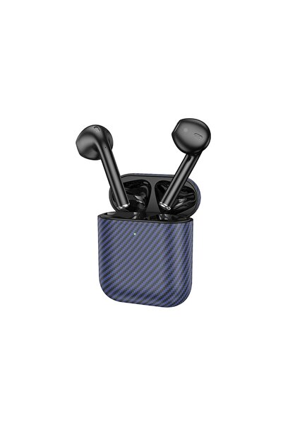 Hoco Wireless Headphones (EW41 Plus), Ear Buds, BT 5.3, In-Ear, 200h Stand-By Carbon Design, 350mAh,