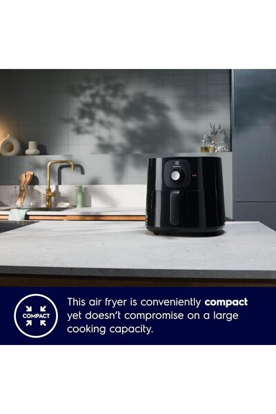 Electrolux 5L Air Fryer with Timer & Temperature Control for Frying without Oil, Roasting, Grilling