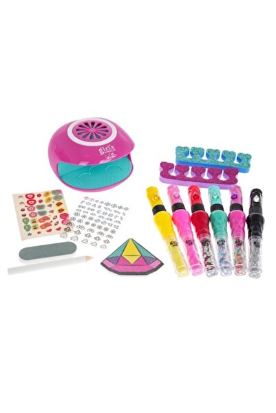 OEM Set pictura pentru unghii, Ramiz, Plastic, cu accesorii, 6+, Multicolor