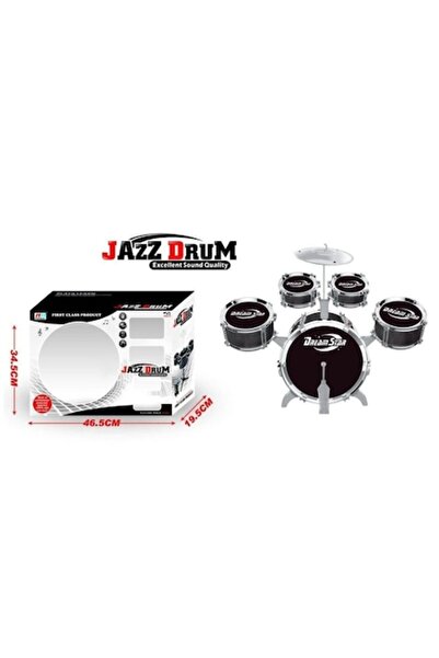 Toy Tobă Jazz Dream Star cu 5 tobe și cinel pentru copii