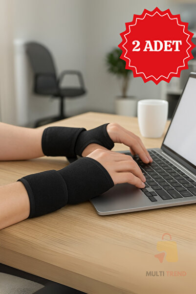 MultiTrendy 2 Adet El Bilek Ateli El Bilek Bandajı Statik Splinti Bilekliği B...