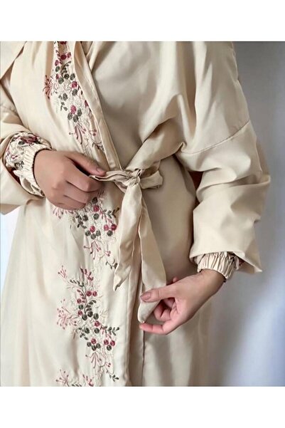 Gerenic Very luxurious embroidered prayer shawl (mard) with attached scarf, wide and comfortable, original fabric