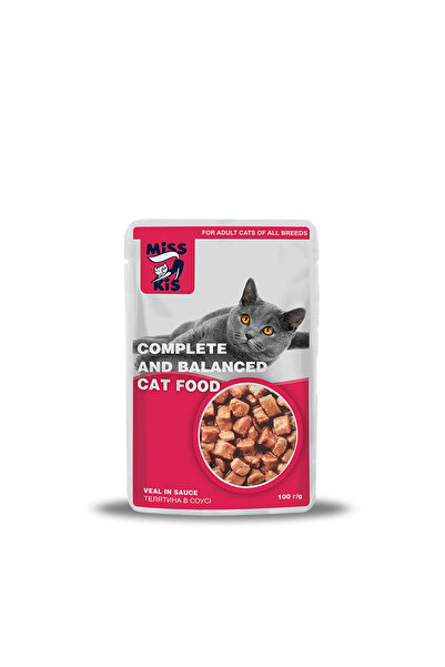 Carpathian Hrana Umeda Pentru Pisici, Miss Kis, Cu Vitel In Sos, 100 g